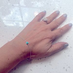 Tiffany and co turquoise bracelet